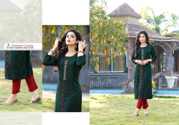 kayaa Vol 2 Rayon Katha Work Designer Exclusive Kurti collection